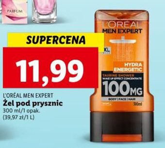 Lidl L'ORÉAL MEN EXPERT Żel pod prysznic 300 ml oferta