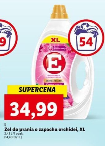 Lidl E Żel do prania o zapachu orchidei, XL 2.43 l oferta