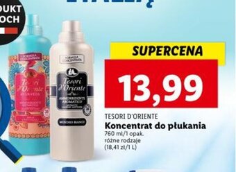 Lidl TESORI D'ORIENTE Koncentrat do płukania 760 ml oferta
