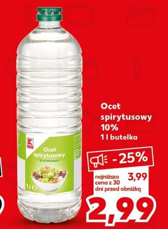 Kaufland Ocet spirytusowy 10% 1l oferta