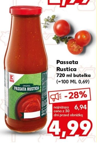 Kaufland Passata Rustica 720 ml oferta