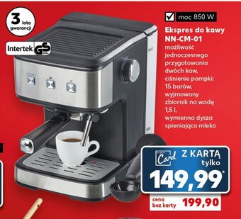 Kaufland Ekspres do kawy NN-CM-01 oferta