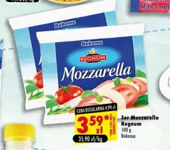 Premium Nasz Sklep Ser Mozzarella Regnum 100 g oferta