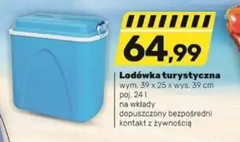 Bricomarche Lodówka turystyczna wym. 39 x 25 x wys. 39 cm poj. 24l oferta