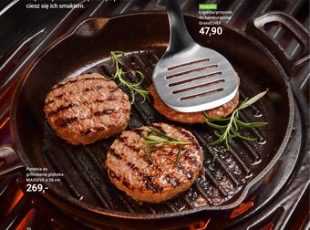 Tescoma Patelnia do grillowania głęboka MASSIVE Ø 28 cm oferta