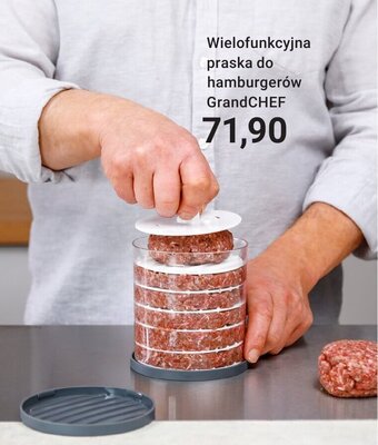 Tescoma Wielofunkcyjna praska do hamburgerów GrandCHEF oferta