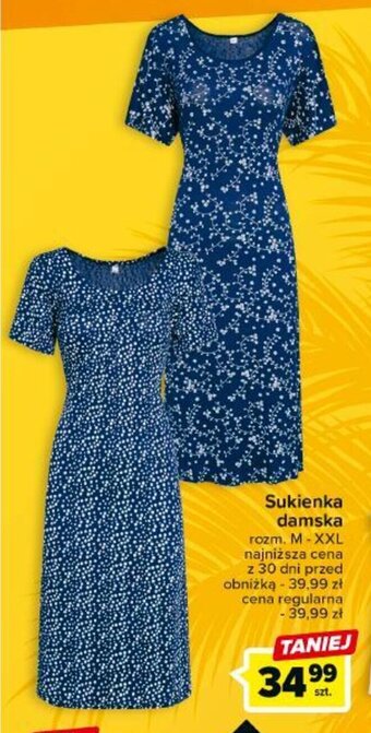 Carrefour Sukienka damska oferta