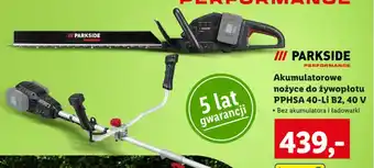 Lidl PARKSIDE Akumulatorowe nożyce do żywopłotu PPHSA 40-Li B2, 40 V oferta