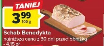 Carrefour Duda Schab Benedykta 100g oferta