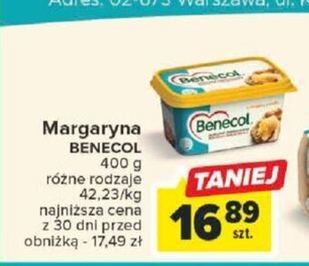 Carrefour Margaryna BENECOL 400 g oferta