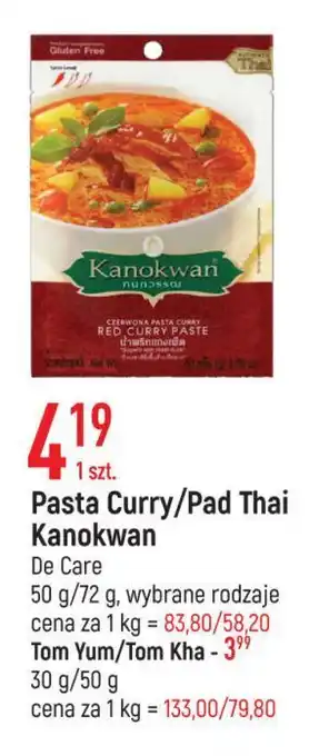 E.Leclerc Pasta curry czerwona kanokwan oferta