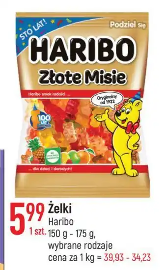 E.Leclerc Żelki haribo złote misie oferta