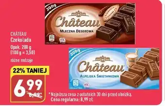 ALDI Czekolada mleczna deserowa oferta