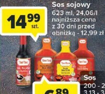Carrefour Sos sojowy 623 ml oferta