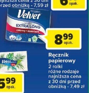 Carrefour Ręcznik papierowy 2 rolki oferta