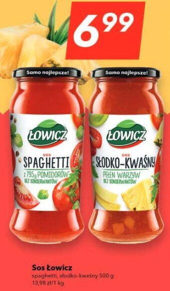 Lewiatan Sos Łowicz spaghetti, słodko-kwaśny 500 g oferta