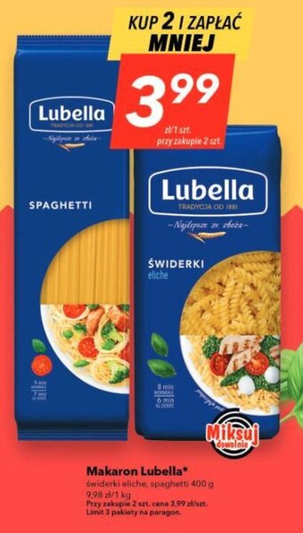 Lewiatan Makaron Lubella 400g oferta
