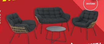 Carrefour Zestaw mebli ogrodowych oferta