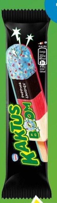 Carrefour Express Kaktus boom lody wodne o smaku cytrynowym sorbet arbuzowy i sorbet wieloowocowy 46 ml oferta