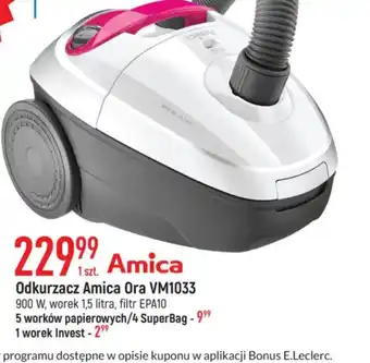 E.Leclerc Odkurzacz amica oferta