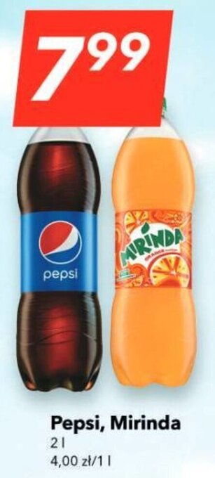 Lewiatan Pepsi, Mirinda 2l oferta