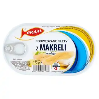 Spar Graal podwędzane filety z makreli w oleju 170 g oferta