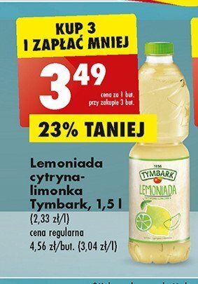 Biedronka Lemoniada cytrynowa oferta