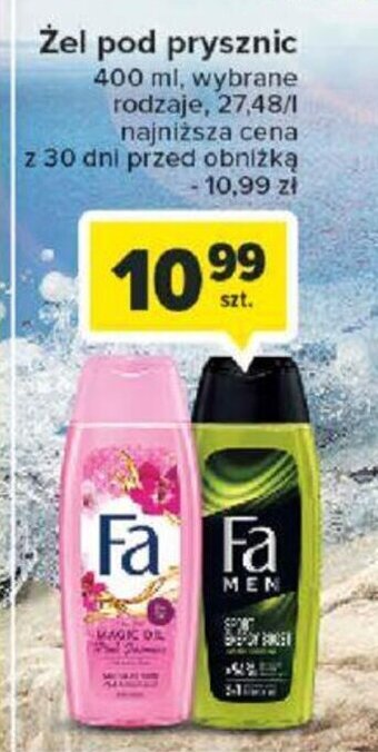 Carrefour Żel pod prysznic 400ml oferta