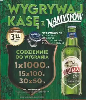 Arhelan Piwo Namysłów 500ml oferta