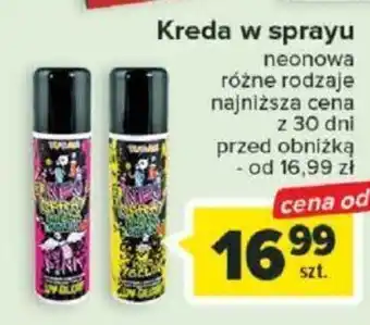 Carrefour Kreda w sprayu oferta