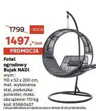 Leroy Merlin Fotel ogrodowy bujak nadi oferta