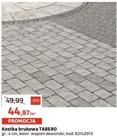 Leroy Merlin Kostka brukowa tabero oferta