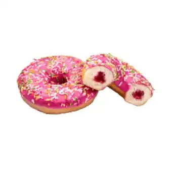 ALDI Donut z nadzieniem truskawkowym oferta