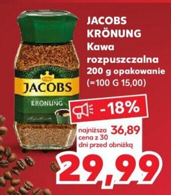 Kaufland JACOBS KRÖNUNG Kawa rozpuszczalna 200 g oferta