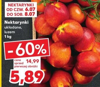 Kaufland Nektarynki 1 kg oferta