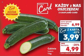 Kaufland Cukinia luzem 1 kg oferta