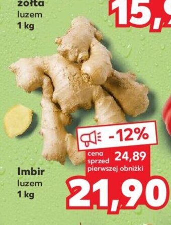 Kaufland Imbir luzem 1 kg oferta