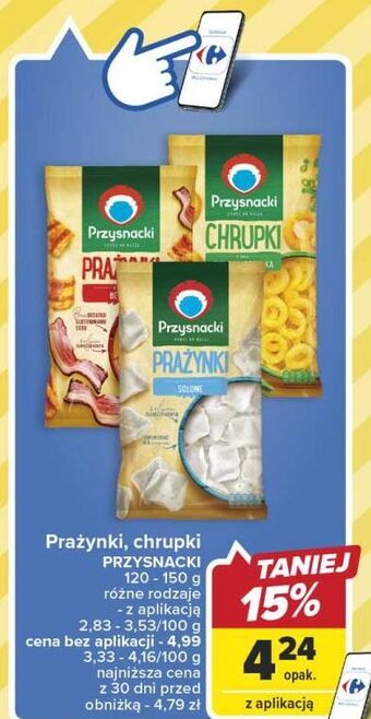 Carrefour Chrupki zielona cebulka przysnacki oferta