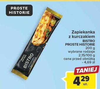 Carrefour Zapiekanka z kurczakiem iglotex proste historie bistro oferta