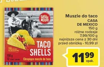 Carrefour Muszle do taco casa de mexico oferta