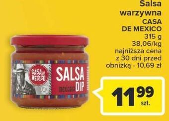 Carrefour Dip salsa mexicana casa de mexico oferta