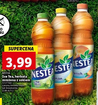 Lidl Napój lime mint nestea oferta