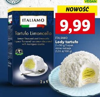 Lody tartufo limonka italiamo
