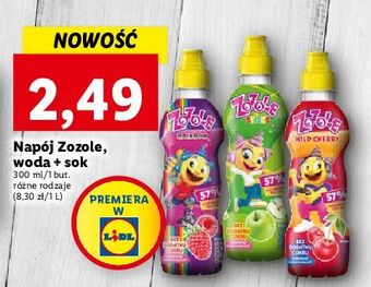 Lidl Napój sticks jabłkowy zozole oferta