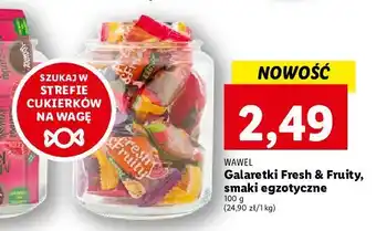 Lidl Galaretki wawel fresh & fruity oferta