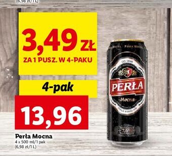 Lidl Piwo perła mocna oferta