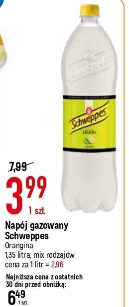 E.Leclerc Napój lemon schweppes oferta