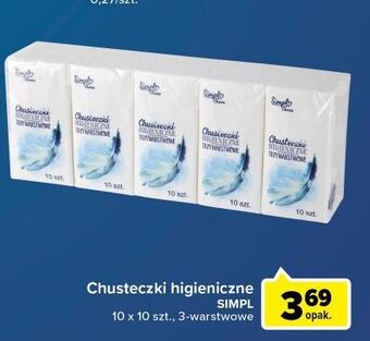 Carrefour Express Chusteczki higieniczne simpl oferta