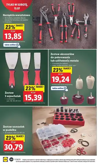 Lidl Szczypce uniwersalne parkside oferta