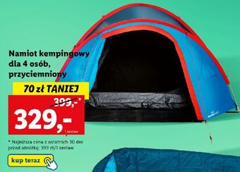 Lidl Namiot 4-osobowy oferta